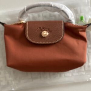 Longchamp Elegant Brown Handbag